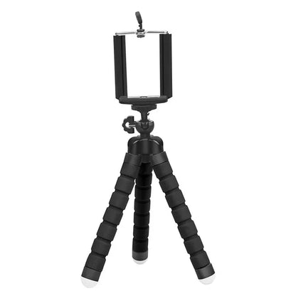 Sponge Octopus Tripod Stand for Live Streaming Lazy Deformation Mobile Phone Holder Portable Camera Tripod