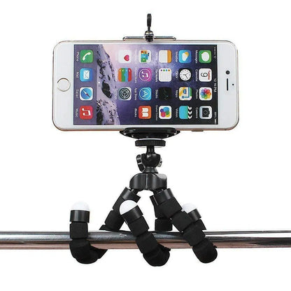 Sponge Octopus Tripod Stand for Live Streaming Lazy Deformation Mobile Phone Holder Portable Camera Tripod