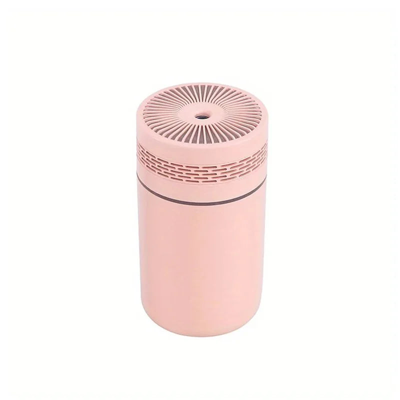 250ML Car Air Humidifier Portable Mini Spray Mist Humidifier with LED Light USB Powered Essential Oil Difffor Bedroom and Travel